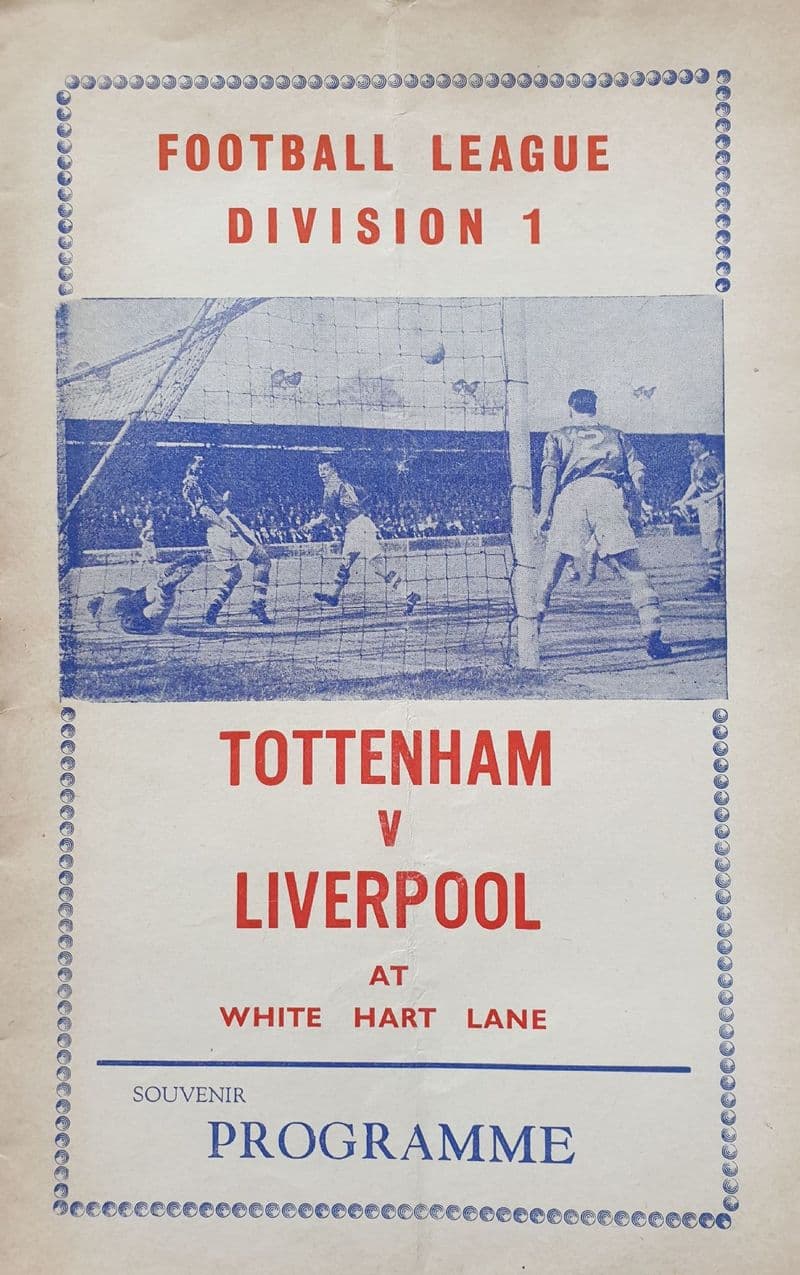 Tottenham Hotspur v Liverpool, Div 1 (1964, Mar 27th) Pirate Copy