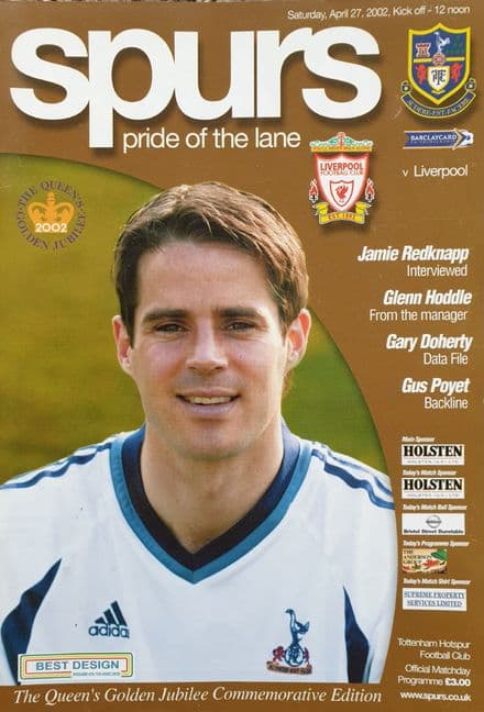 Tottenham Hotspur v Liverpool, Prem (2002, Apr 27th)