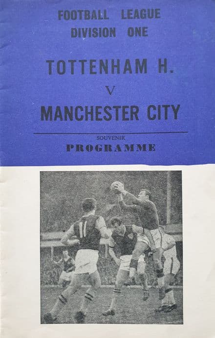 Tottenham Hotspur v Man City, Div 1 (1968, May 4th) Pirate Copy