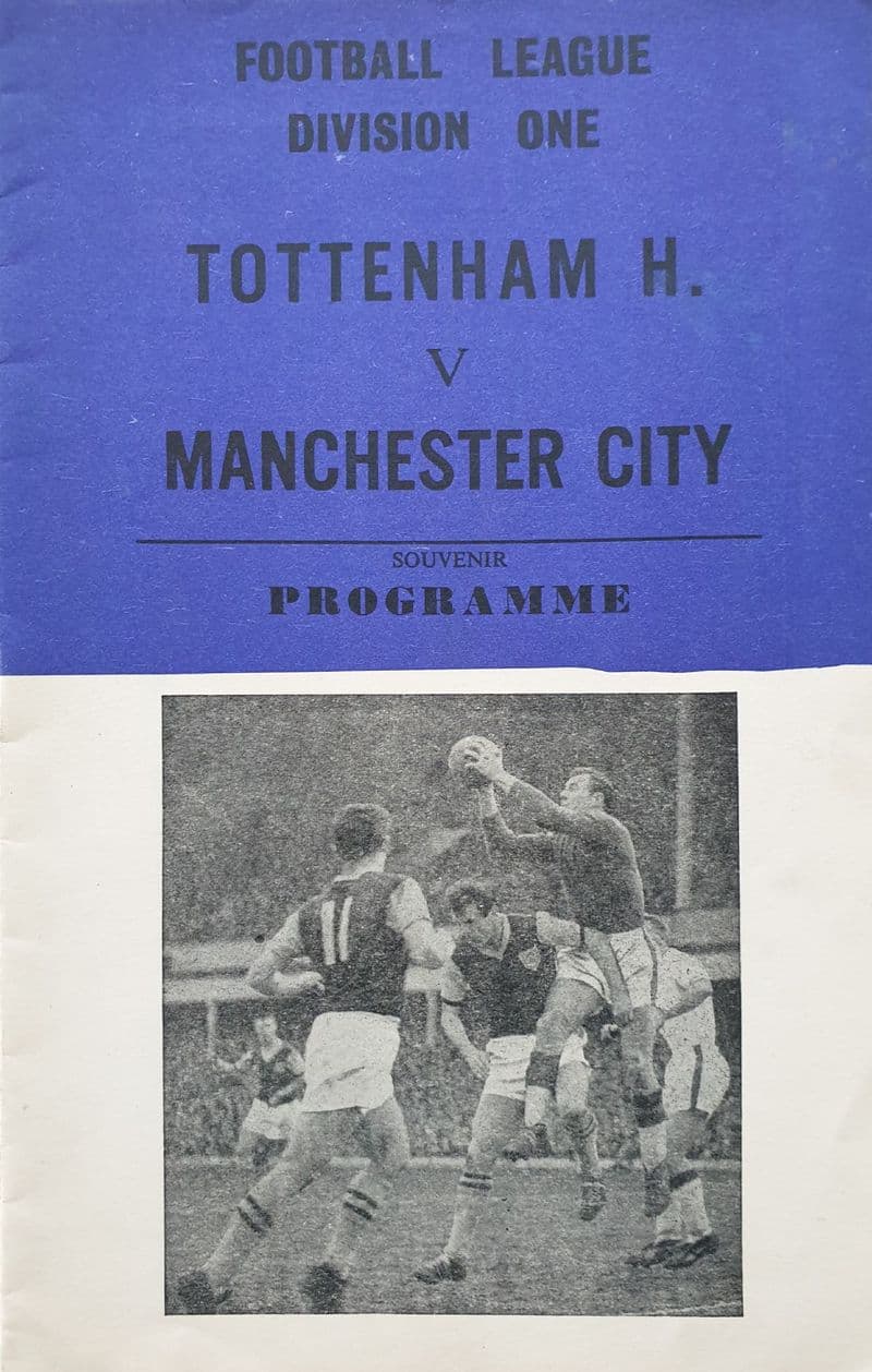Tottenham Hotspur v Man City, Div 1 (1968, May 4th) Pirate Copy