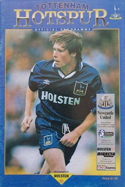 Tottenham Hotspur v Newcastle, Prem (1994, Dec 3rd)