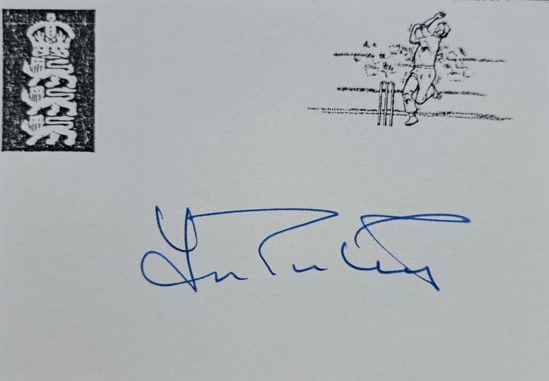 Trevor Bailey Autograph