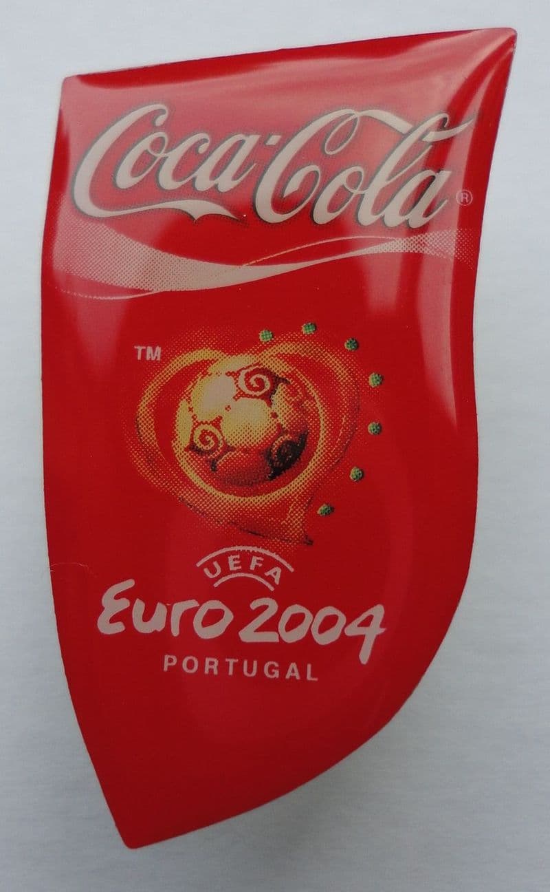 UEFA Euro 2004 Portugal Coca Cola Pin Badge
