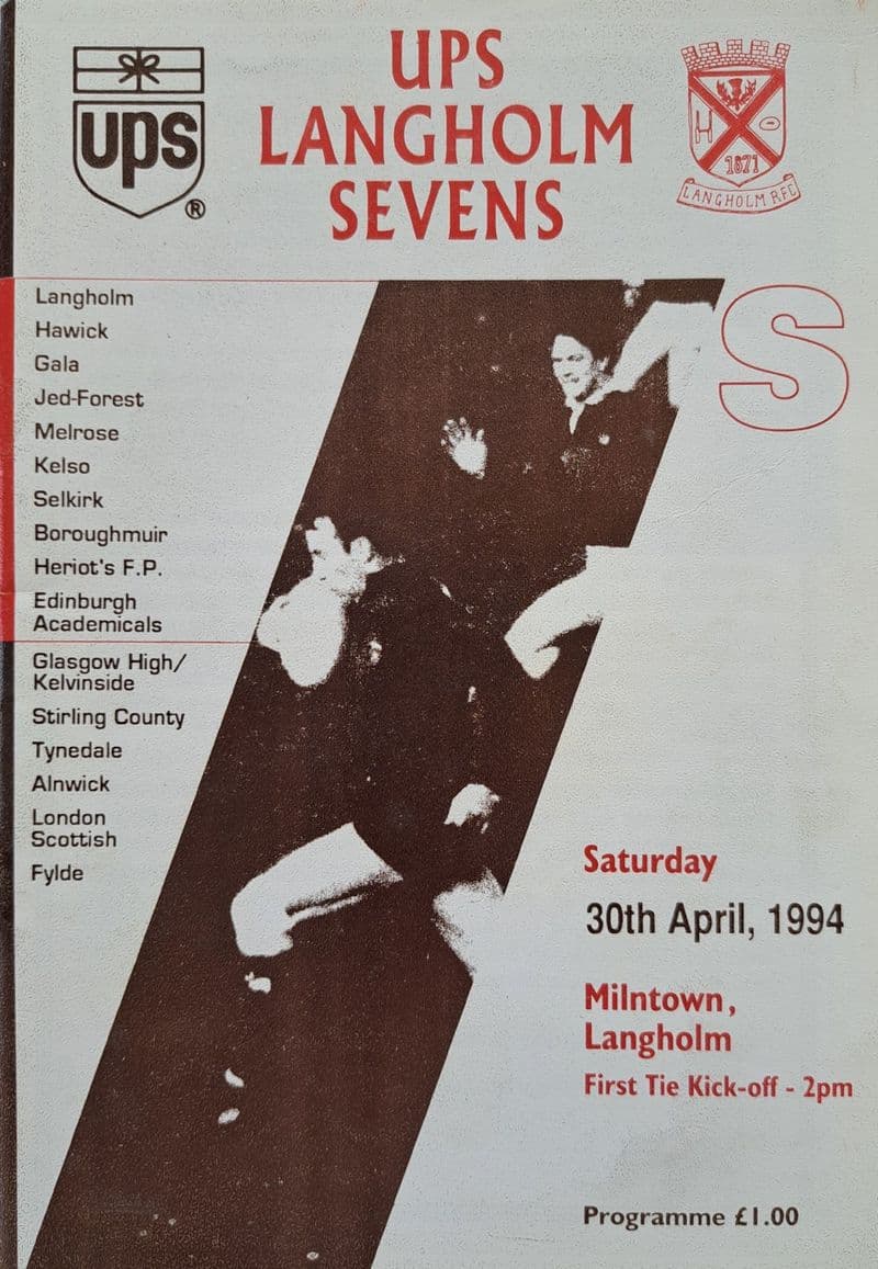 UPS Langholme Sevens (1994, Apr 30th)