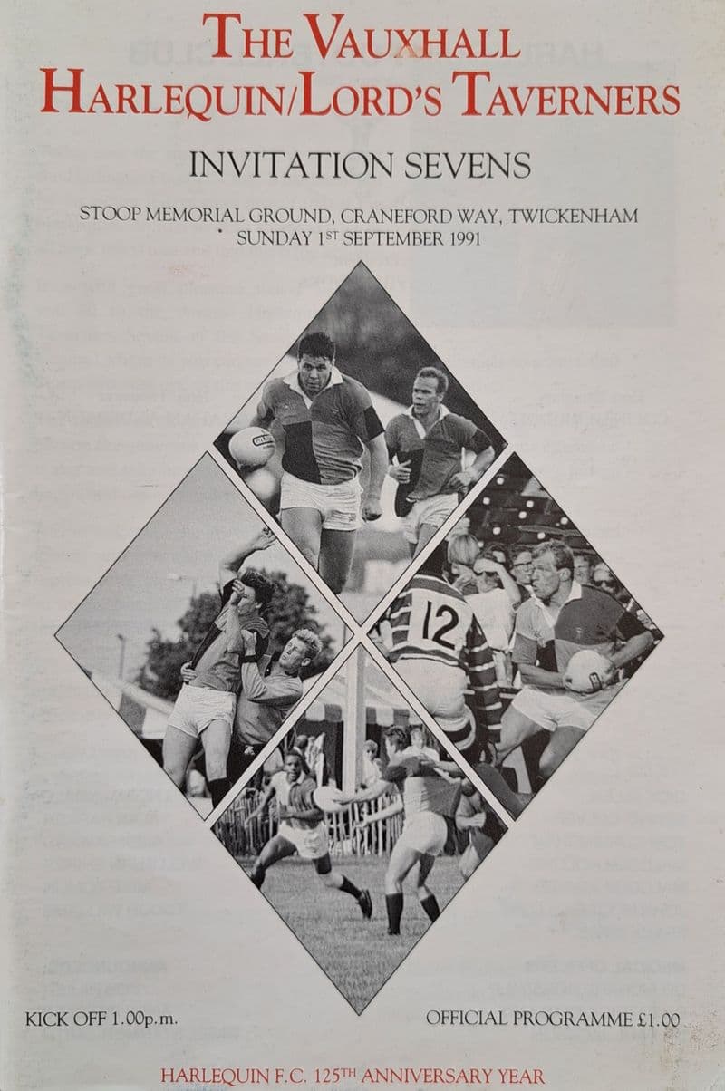 Vauxhall Harlequin / Lord's Taverners Sevens (1991, Sep 1st)