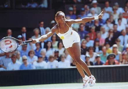 Venus Williams Colour Photo ("Forehand Return")