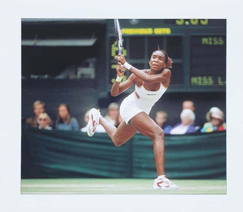 Venus Williams Colour Photo (Wimbledon)