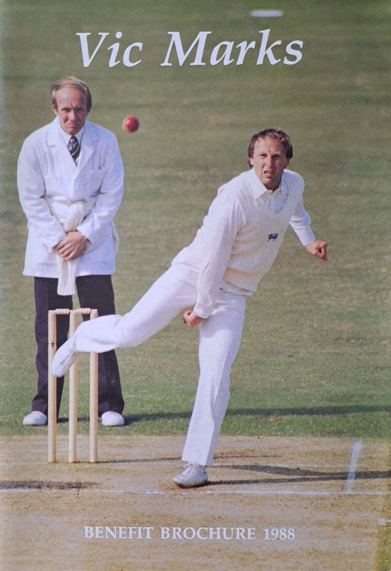 Vic Marks Benefit Brochure 1988