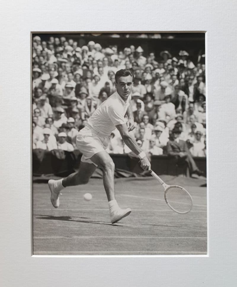 Vic Seixas Press Photo (Wimbledon, 1953)