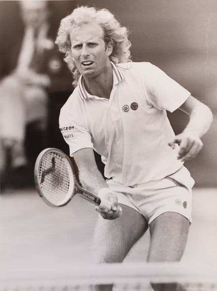 Vitas Gerulaitis Press Photo (Wimbledon, 1980s)