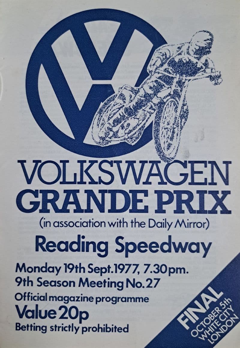 Volkswagen Grande Prix (1977, Sep 19th) No Results