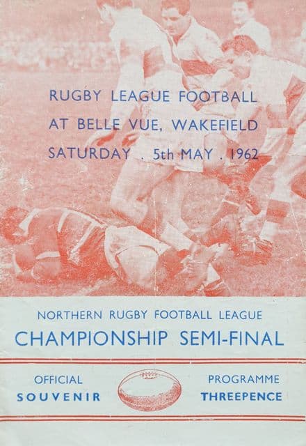 Wakefield v Featherstone (1962, May 5th)
