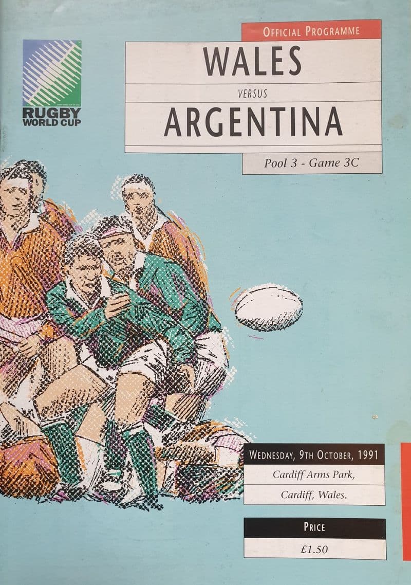 Wales v Argentina (1991, Oct 9th) RWC Pool 3