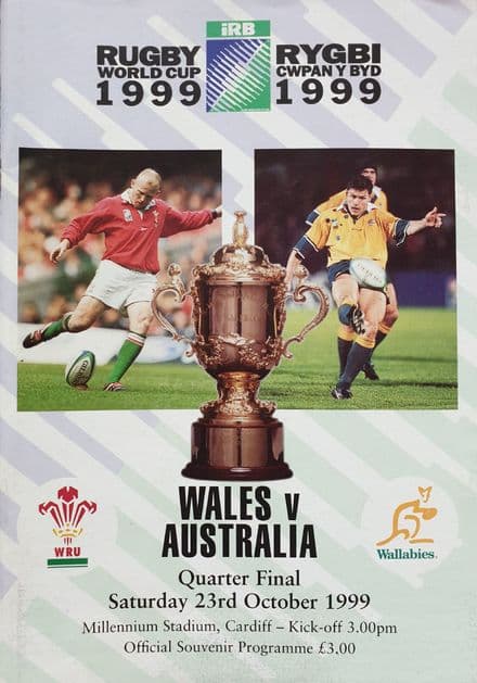 Wales v Australia (1999, Oct 23rd) RWC QF