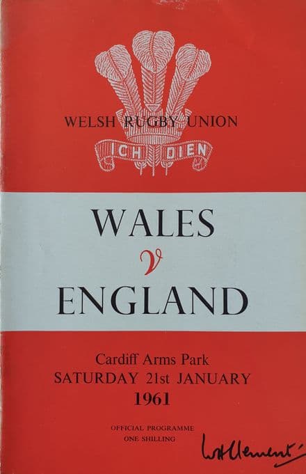 Wales v England (1961, Jan 21st)
