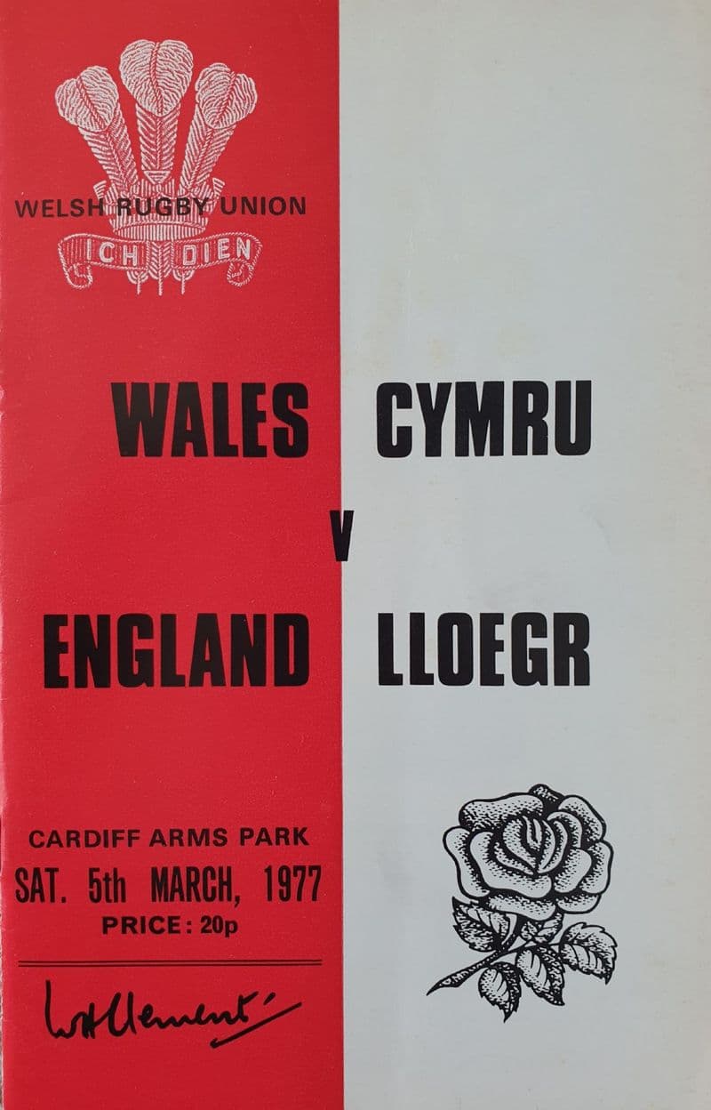 Wales v England (1977, 5th Mar)