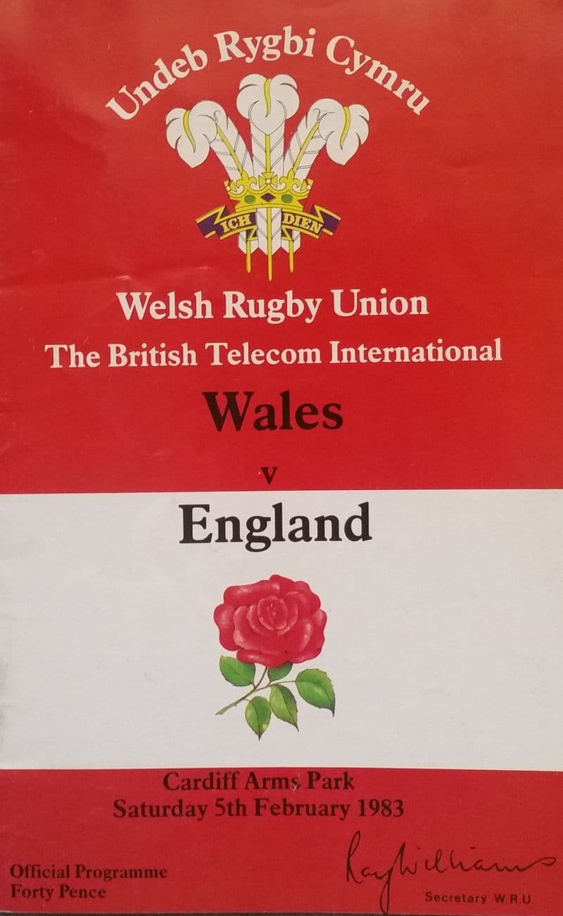 Wales v England (1983, Feb 5th)
