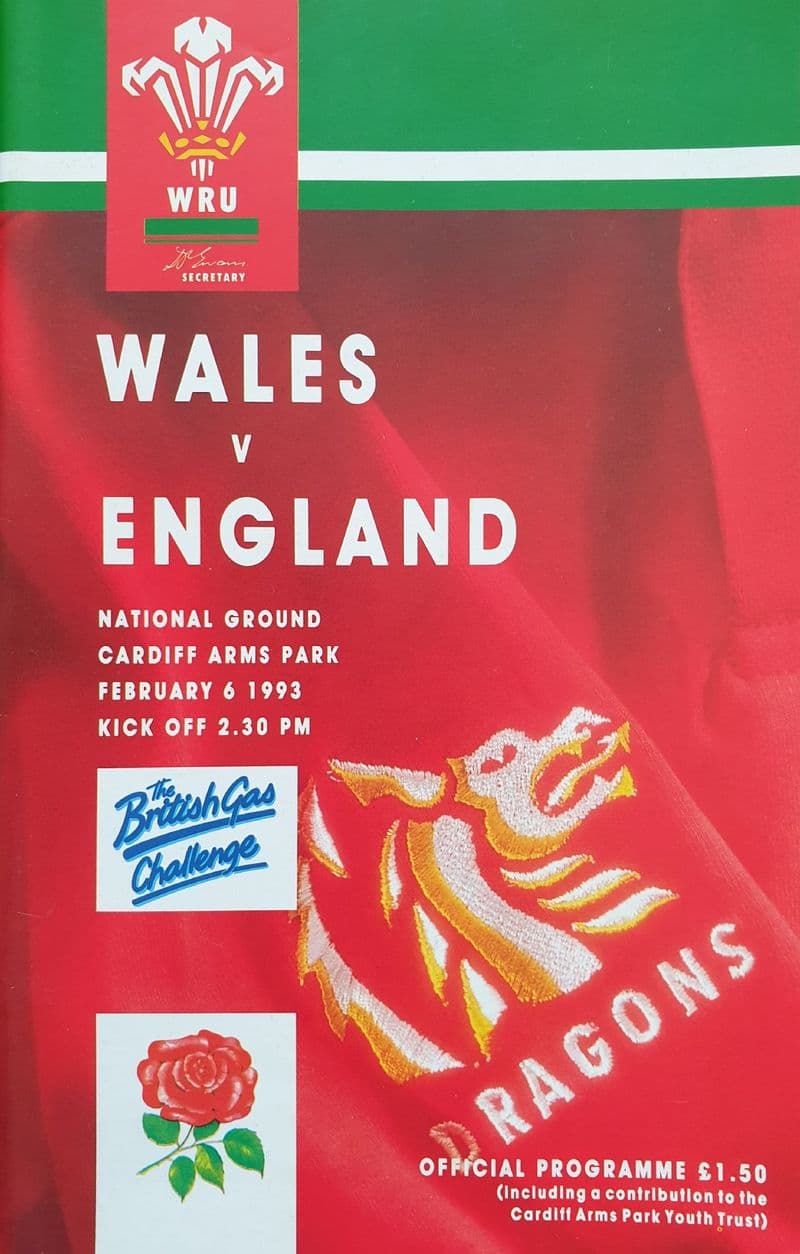 Wales v England (1993, 6th Feb)