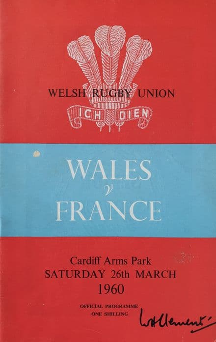 Wales v France (1960, Mar 26th)