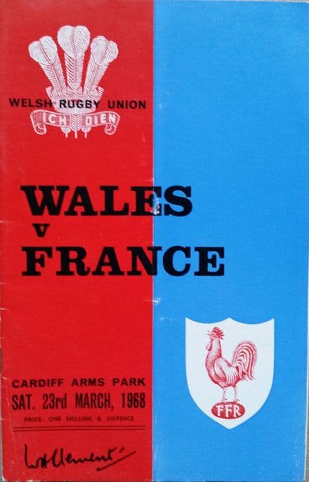 Wales v France (1968, Mar 23rd)