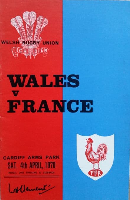 Wales v France (1970, Apr 4th)