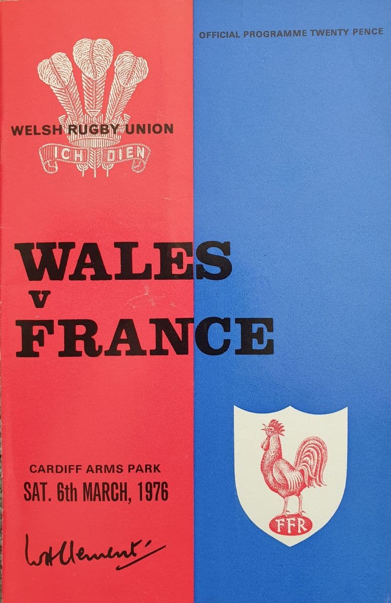 Wales v France (1976, 6th Mar)