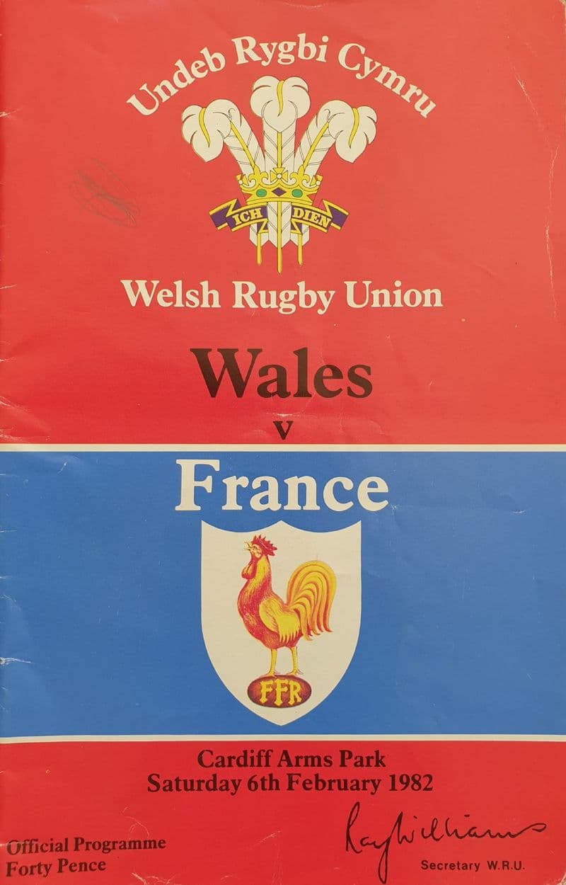 Wales v France (1982, 6th Feb)