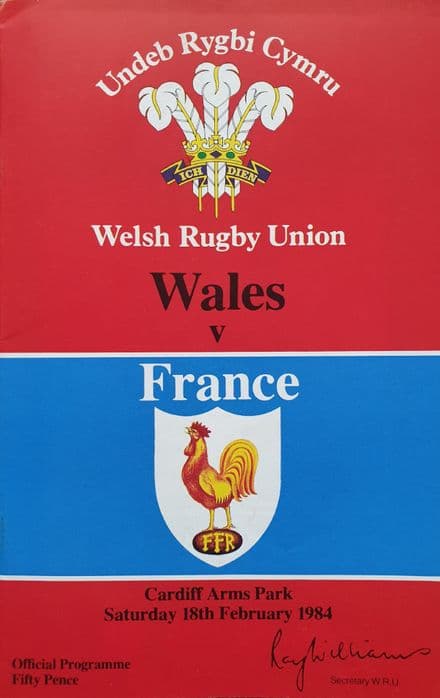 Wales v France (1984, Feb 18th)