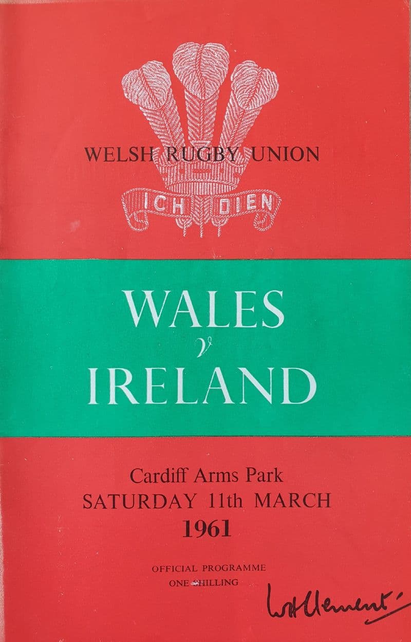 Wales v Ireland (1961, Mar 11th)
