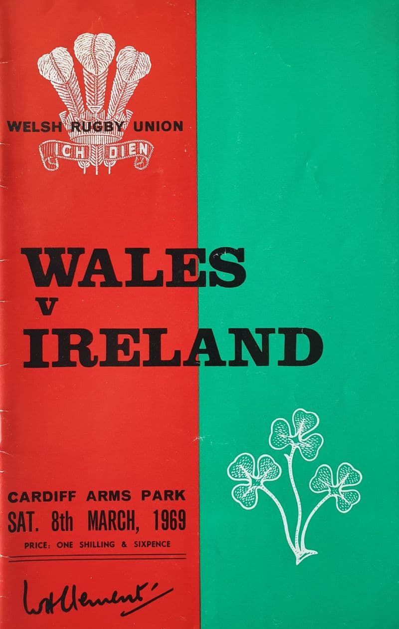 Wales v Ireland (1969, Mar 8th)