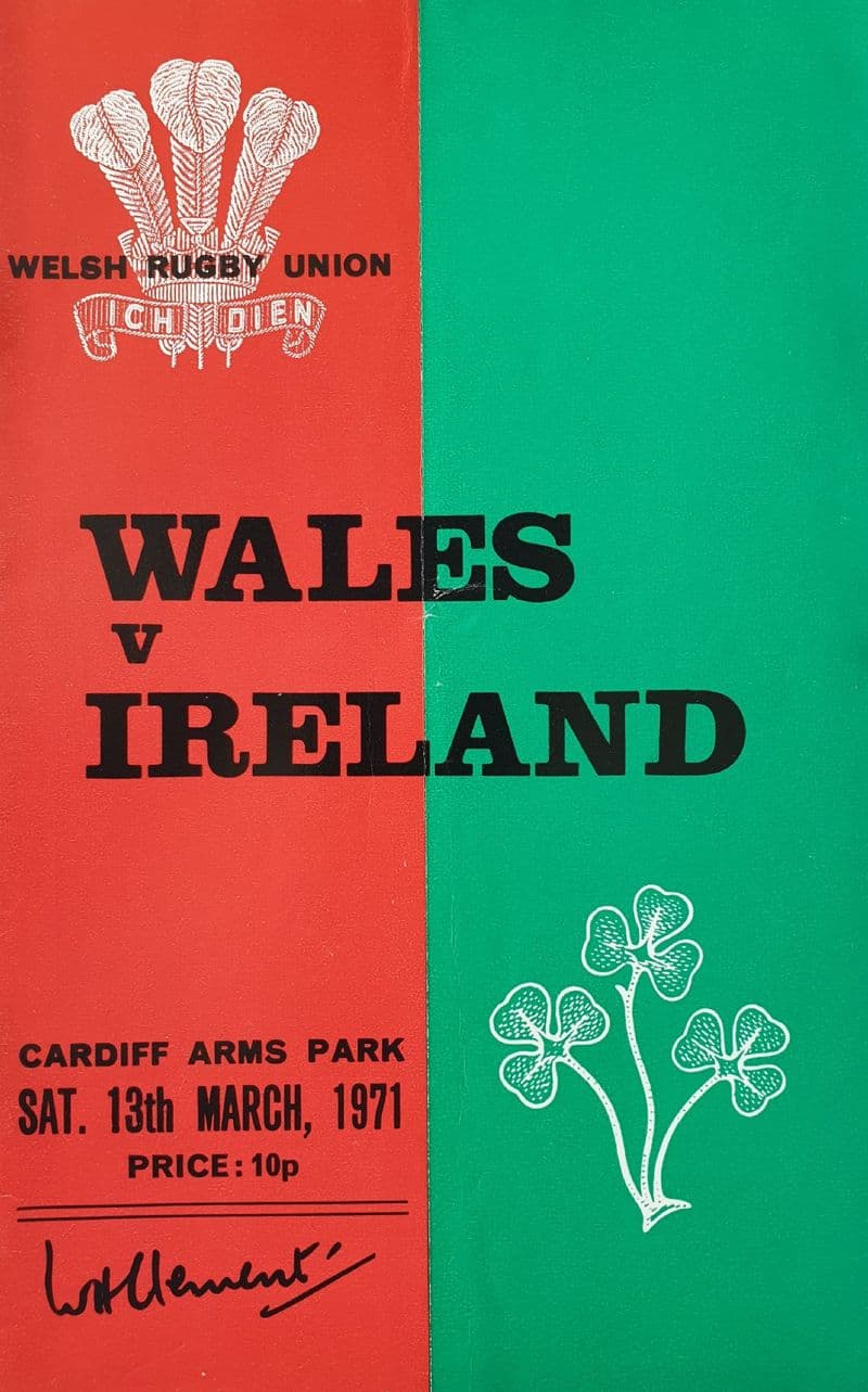 Wales v Ireland (1971, Mar 13th)