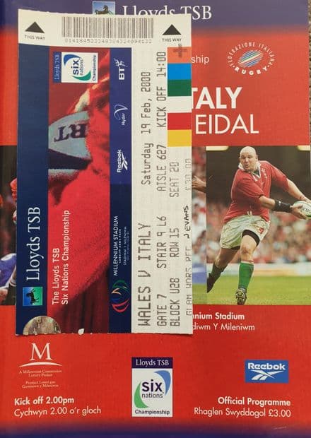 Wales v Italy (2000, Feb 19th)