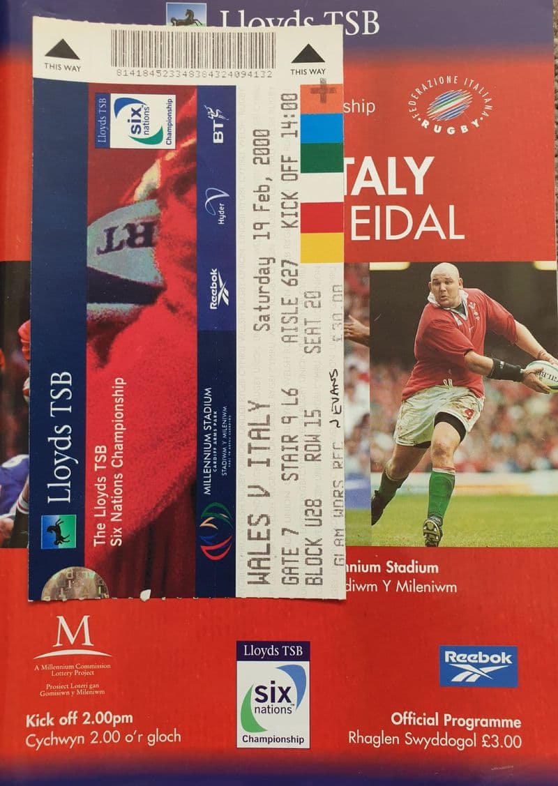 Wales v Italy (2000, Feb 19th)