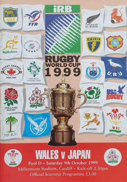 Wales v Japan RWC 1999 (9th Oct)