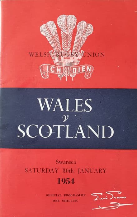 Wales v Scotland (1954, Apr 10th)