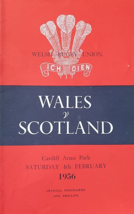 Wales v Scotland (1956, 4th Feb)