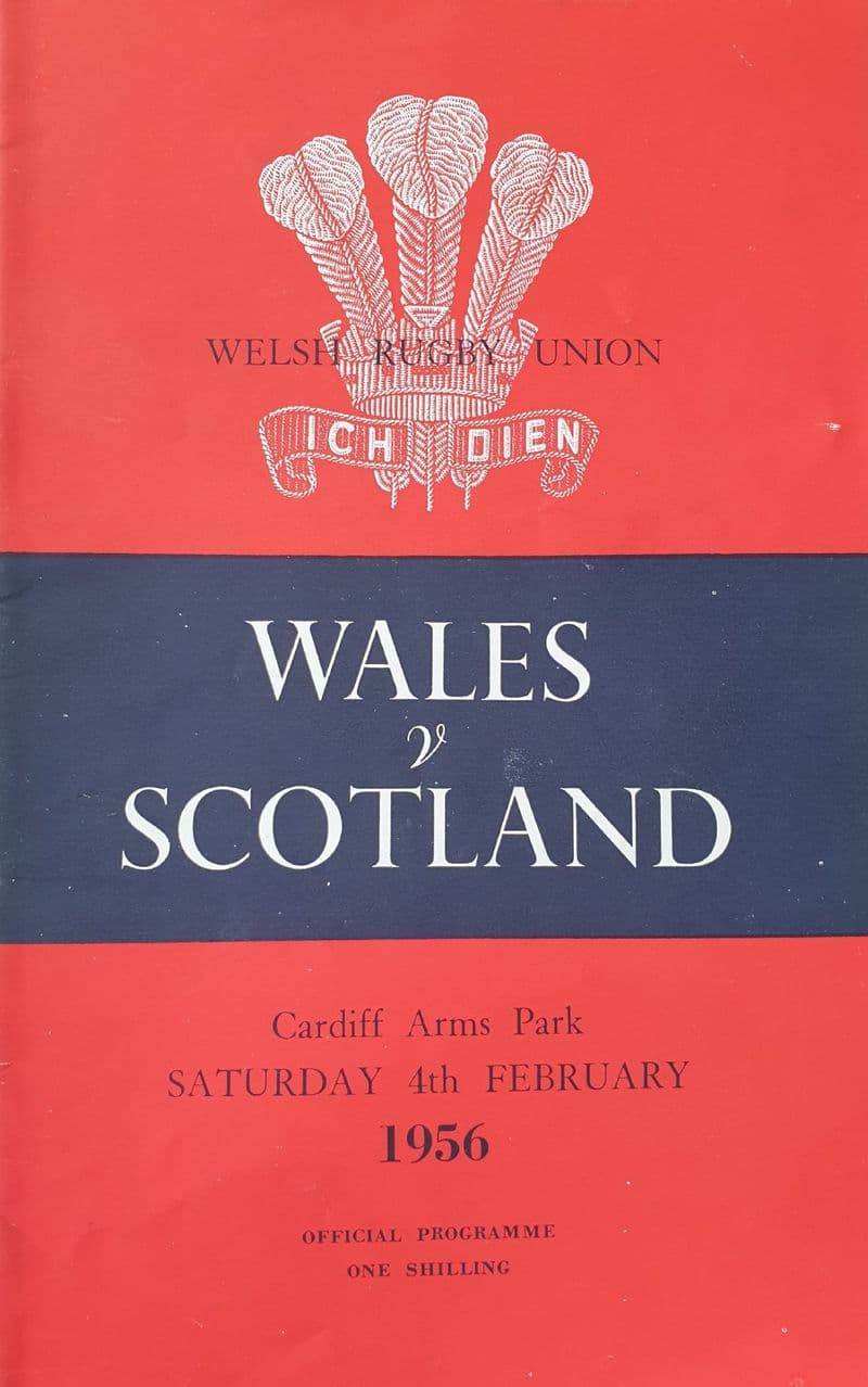 Wales v Scotland (1956, 4th Feb)