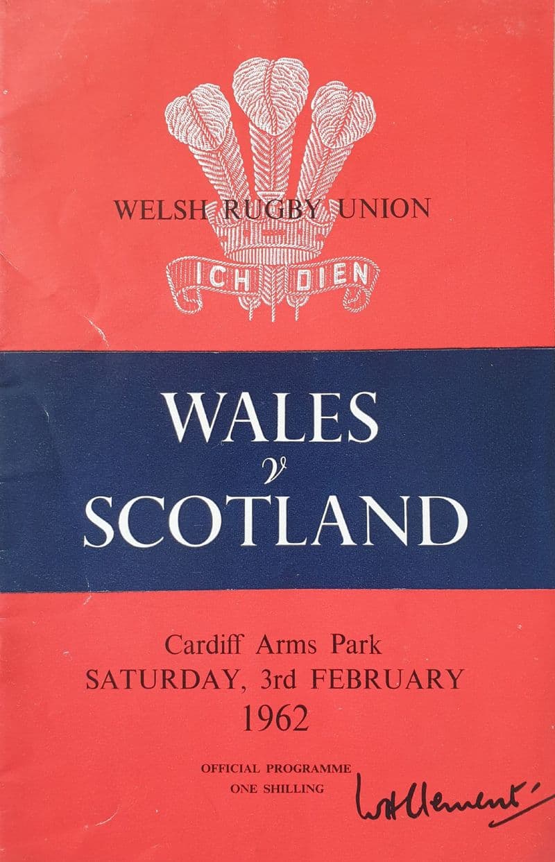Wales v Scotland (1962, 3rd Feb)