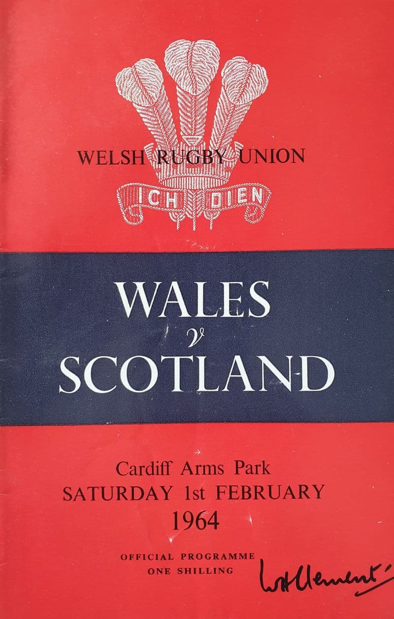 Wales v Scotland (1964, 1st Feb)