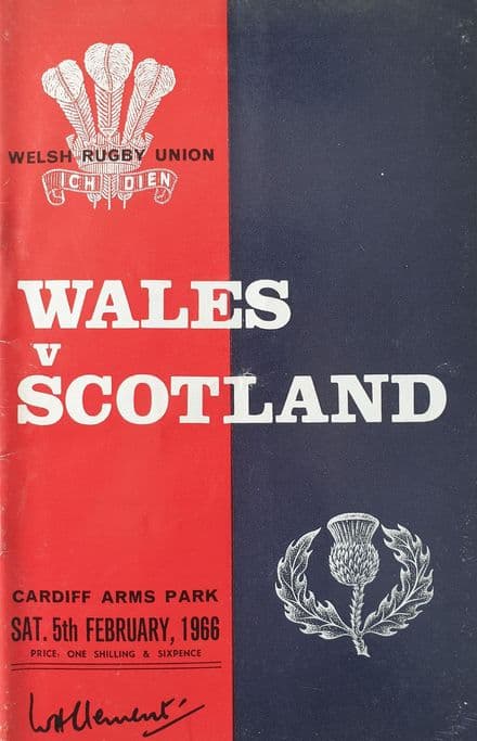 Wales v Scotland (1966, Feb  5th)