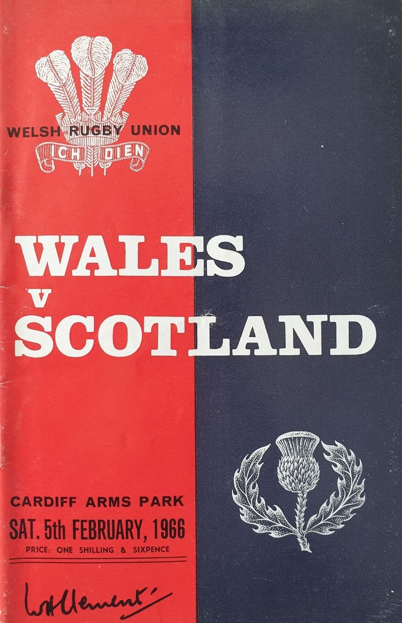 Wales v Scotland (1966, Feb 5th)
