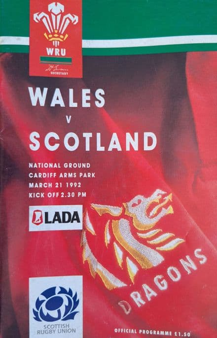 Wales v Scotland (1992, Mar 21st)