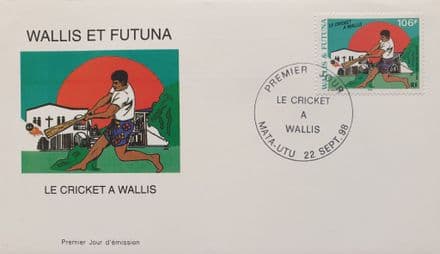 Wallis et Futuna "Le Cricket a Wallis" FDC (1998)