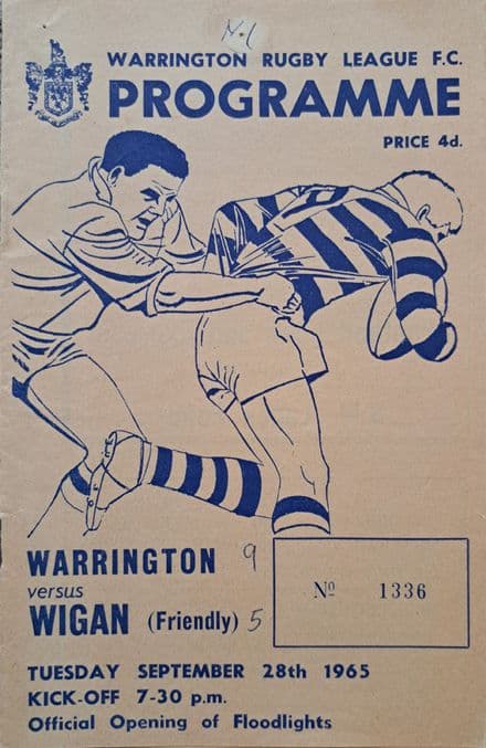 Warrington v Wigan (1965, Sep 28th)