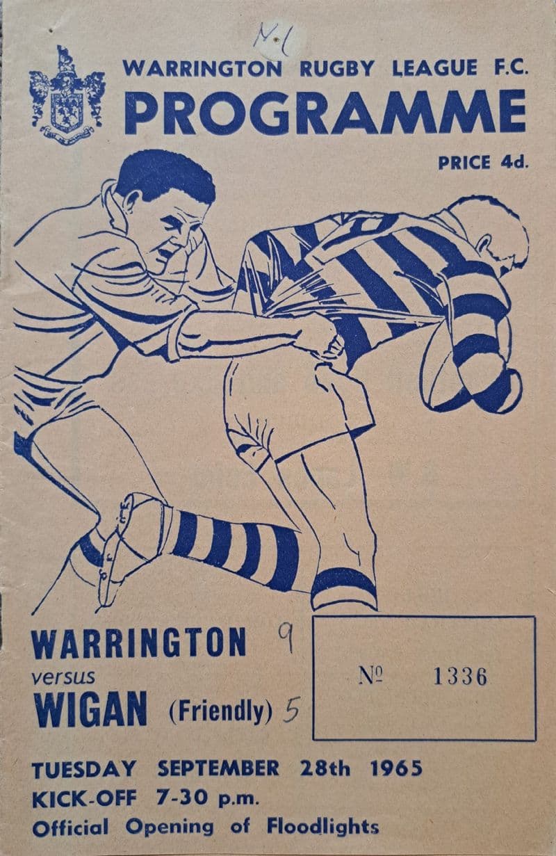 Warrington v Wigan (1965, Sep 28th)