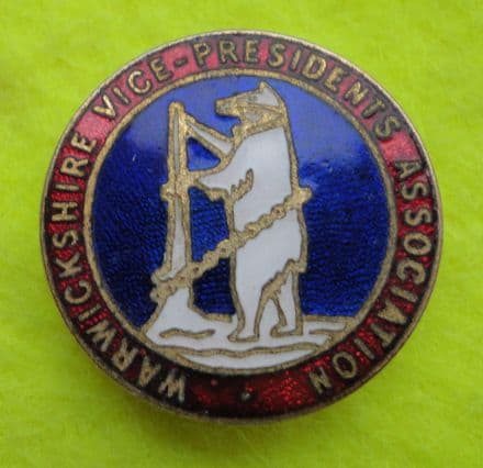 Warwickshire VPA Enamel Pin Badge