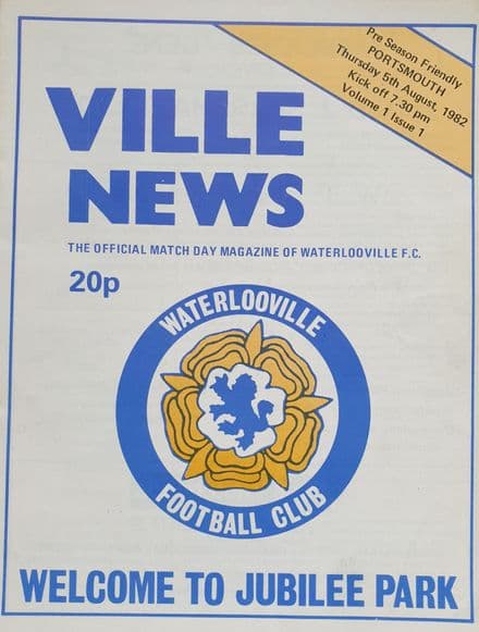 Waterlooville v Portsmouth (1982, Aug 5th)