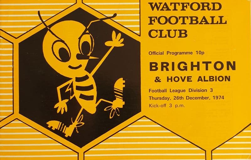 Watford v Brighton, Div 3 (1974, Dec 26th)