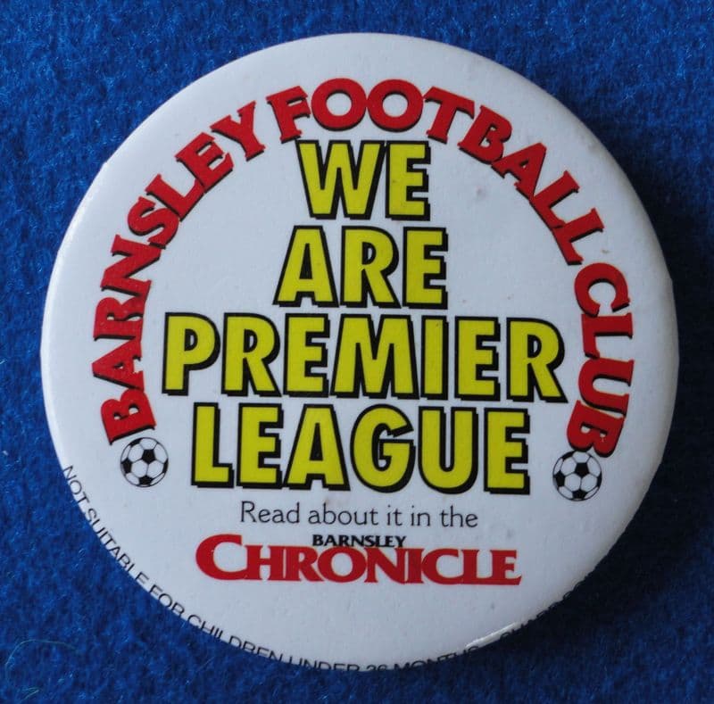 We are Premier League Pin Badge