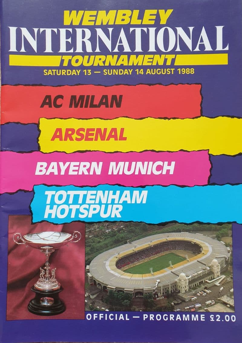 Wembley International Tournament (1988, Aug 13th & 14th)